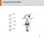 Stihl Mowing head TrimCut 30-2 Spare Parts